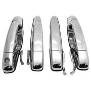 YIUIY 4X Chrome Exterior Door Handle Set For 07-13 Chevy Tahoe GMC Yukon Sierra Denali