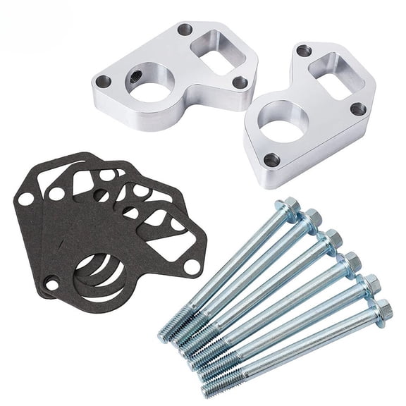 YIUIY 7" Water Pump Spacer Adapter Swap Kits LSX LS LS2 LQ4 GTO LS1 Camaro to Truck