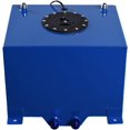 thumbnail image 1 of YIUIY 8 GALLON BLUE COATED ALUMINUM RACING/DRIFTING FUEL CELL GAS TANK + LEVEL SENDER, 1 of 6
