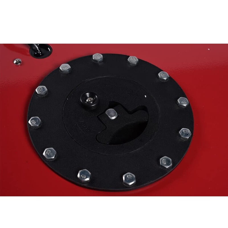 YIUIY 8 GALLON RED ALUMINUM RACING DRIFT FUEL CELL GAS TANK WITH LEVEL SENDER NEW