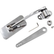 YIUIY Aluminum Street Hot Rat Rod Gas Pedal Firewall Mount Throttle Polished Universal
