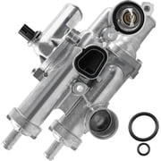 YIUIY Aluminum Thermostat Housing Assembly for 09-20 Dodge Journey 08-14 Avenger 2.4L