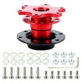 thumbnail image 1 of YIUIY Car Steering Wheel Quick Release Hub Racing Adapter Snap Off Boss Kit Universal, 1 of 12
