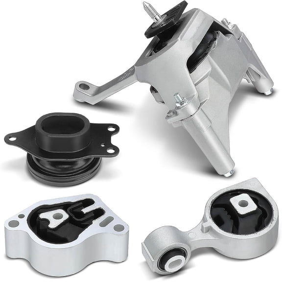 YIUIY Engine Motor & Trans Mount Auto Set 4PCS For 2007-2016 Nissan Altima 2.5L CVT