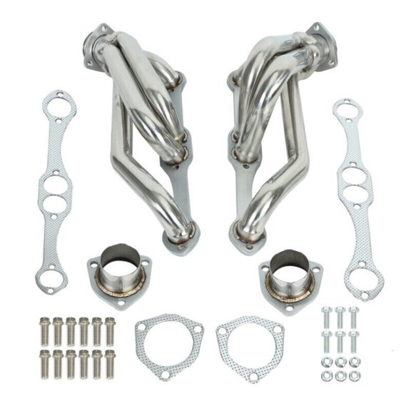 YIUIY Fits For Small Block Chevy Blazer S10 S15 2WD 350 V8 GMC Engine Swap SS Headers