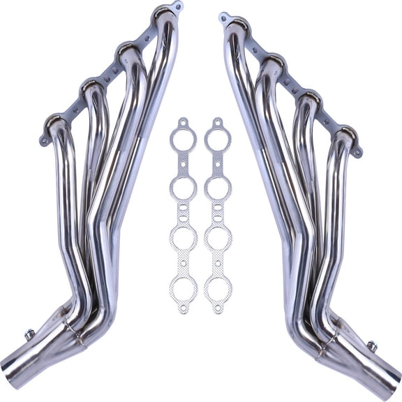YIUIY For Conversion Swap C10 LS LS1 LS2 LS3 LS6 1 7/8" Long Tube Truck Headers