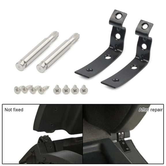 YIUIY Glove Box Lid Hinge Snapped Repair Fix Brackets Kit For Audi A4 S4 RS4 B6 B7 8E
