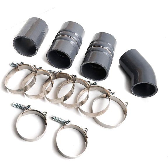 YIUIY Intercooler Boot & Clamp Upgrade Kit For 2003-2007 Ford 6.0L Powerstroke Diesel