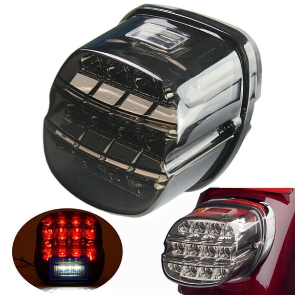 YIUIY LED Tail Lights Brake For Harley Touring Road King Dyna Glide Softail Sporster