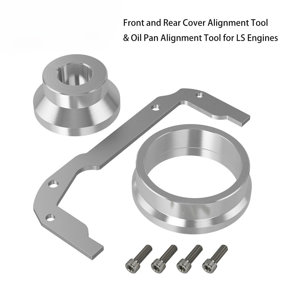 YIUIY LS Rear Main Seal & Oil Pan Alignment Tool Kit for GM LS Engine 4 ...