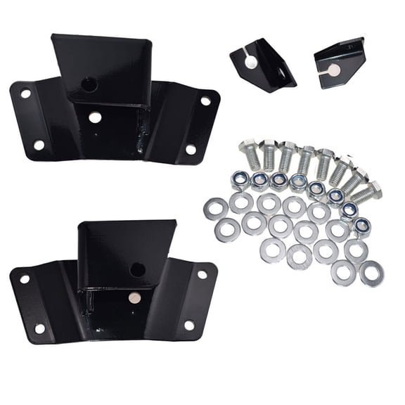 YIUIY Lowering Kit 2" Rear Axle Drop Hangers For 88-98 Chevy C1500 K1500 Sierra 2WD
