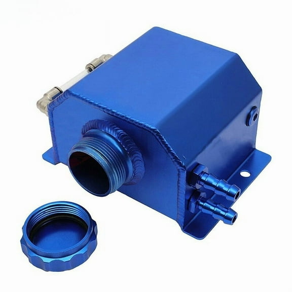 YIUIY NEW 1L Aluminum Radiator Coolant Overflow Bottle Recovery Water Tank Universal