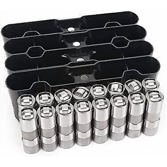 YIUIY New GM LS7 Lifters & Guide Trays For Chevy GMC LS/LQ 4.8 5.3L 5.7L 6.0L 6.2L