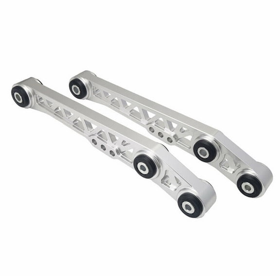 YIUIY Silver Pair Rear Lower Control Arm for 88-95 Honda Civic CRX 94-01 Acura Integra