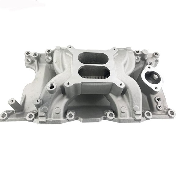YIUIY Small Block Air Gap Intake Manifold For Chrysler Dodge Challenger 318 360 5.2L