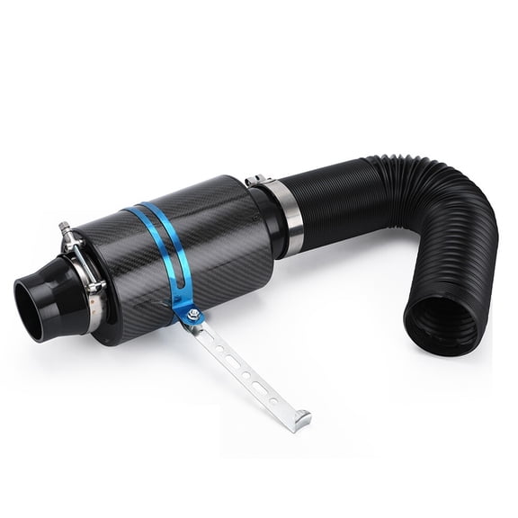 YIUIY Universal Racing Air Filter Box Carbon Fiber Cold Feed Induction Air Intake Kit