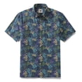 thumbnail image 1 of YIUME Men's Hawaiian Shirt Victorian Moody Roses Print By Andrea Leonelli Cotton Button-down Short Sleeve Aloha Shirt, 1 of 9