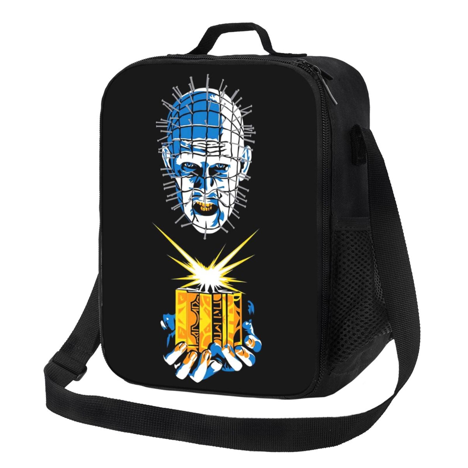 YIVIOYIL Hellraiser Lunch Bag For Men Women Reusable Gothic Lunch Box ...