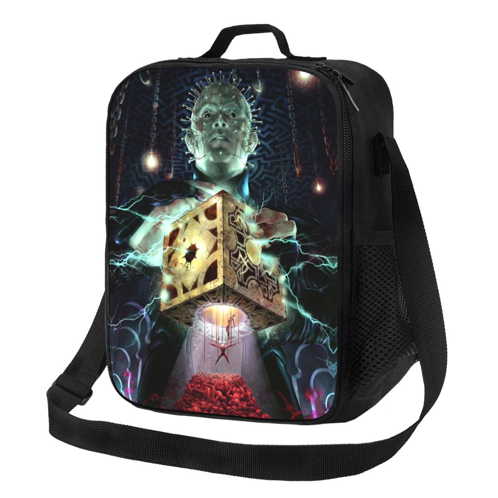 YIVIOYIL Hellraiser Lunch Bag For Men Women Reusable Gothic Lunch Box ...