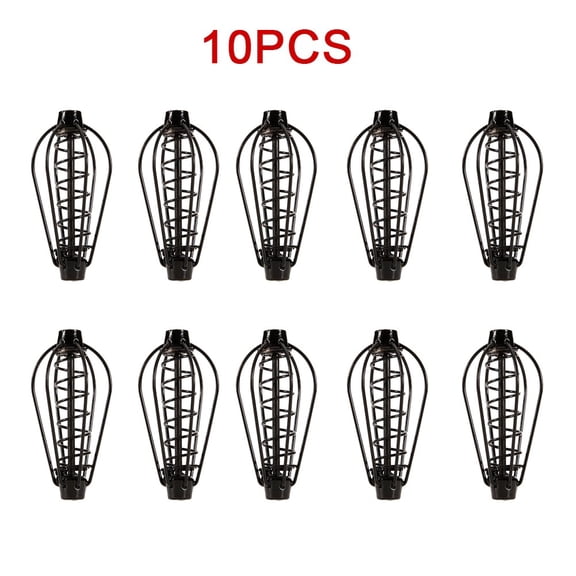 YIWEI 10pcs 6 Wire Method Carp Fishing Feeder Swim Feeders Spring Sinker 15-30g, 20g