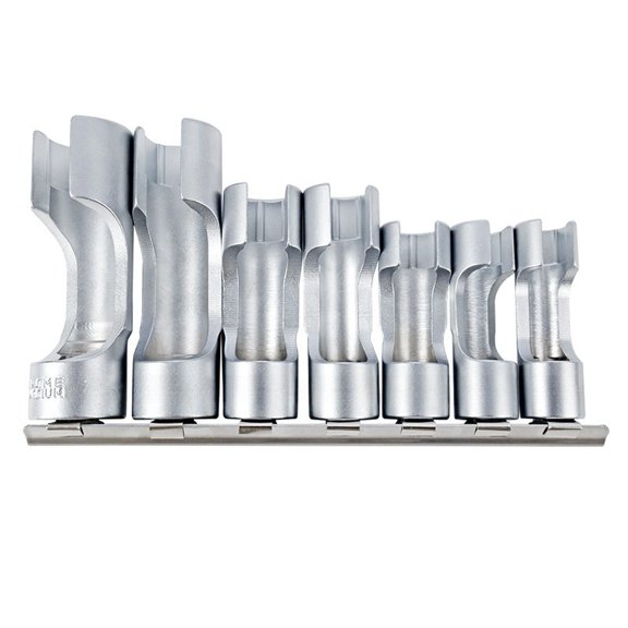 YIWEI 7 Piece Oxygen Sensor Wrench Set Chrome Vanadium Steel Fuel Line Removal tool