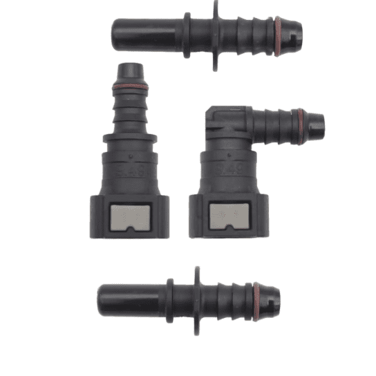 YIWEI 9.49Mm Sae 5/16 Fuel Line Straight Elbow Quick Connect Male Connector Release Hose Replacement Parts