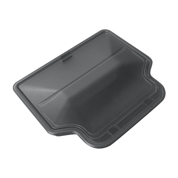 YIWEI Center Console Storage Box Compatible With Tesla Model Y and Model 3, Abs Armrest Organizer Tray for Coins Cards Accessories, Black Interior Cargo Container 15.8X13.6Cm