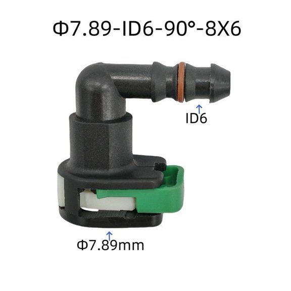 YIWEI Fuel Line Quick Connector Clip for Bmw 3 Series, Focus, Escape, Cruze - Black Plastic Auto Fuel Pipe Fastener for Secure Connection and Easy Installation