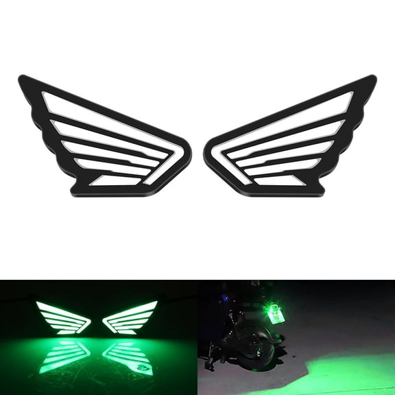 YIWEI High Brightness Angel Wing Led Light for Motorcycles and Electric Bikes,Simple Operation,One Step Use,Save Your Time