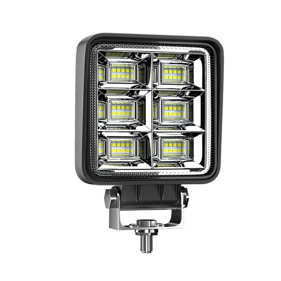 YIWEI Led Work Light Aluminum Alloy Housing 10.8*10.8*2.5Cm 4In Led Work Light 3000Lm Luminous Flux 50,000 Hours Lifespan