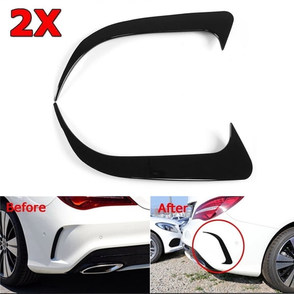 YIWEI Rear Bumper Spoiler for Mercedes for Cla Class for C117 Cla200 for Amg 2013-2019