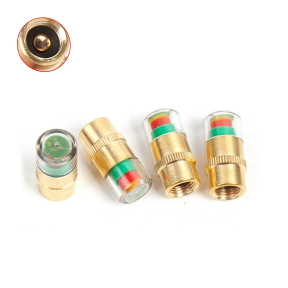 YIWEI Road Safety Tire Maintenance Valve Cap Sensor Tire Pressure Sensor Green, Yellow, Red High Universality Fitment