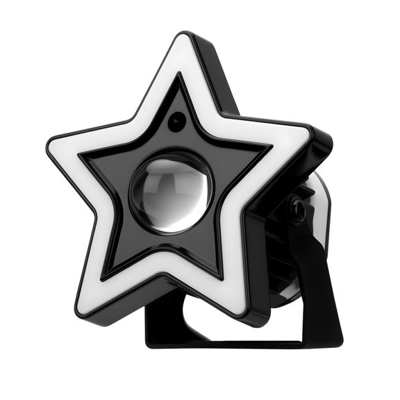 YIWEI Seven Color Led Star Shaped Motorcycle Spotlight External Headlight 12V Fit