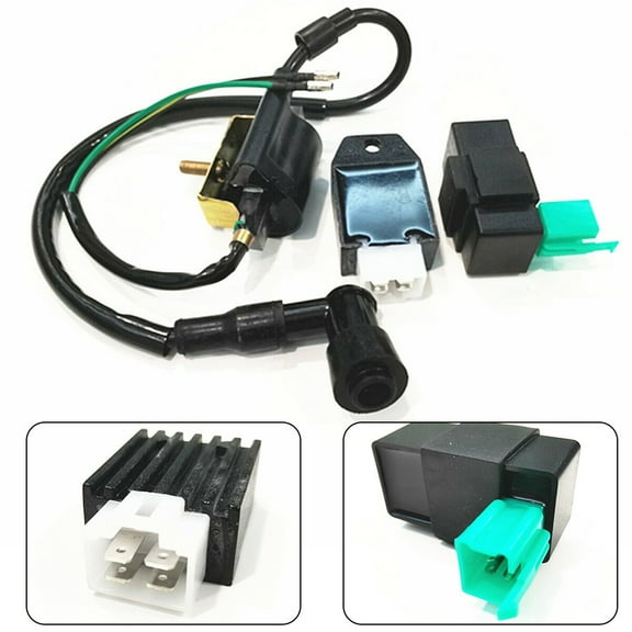 YIWEI Universal Motorcycle Ignition Switch for 110Cc 125Cc 140Cc Pro Bike Quad Atv Buggy Coil Plug Cdi Box Rectifier Regulator