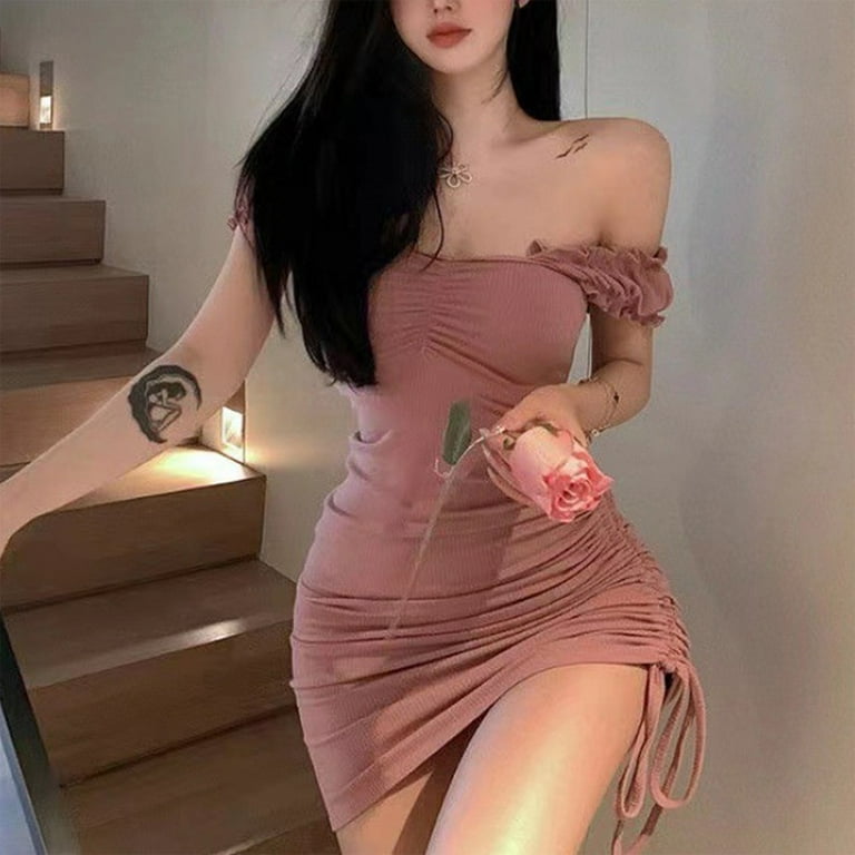Korean dress sexy cheap