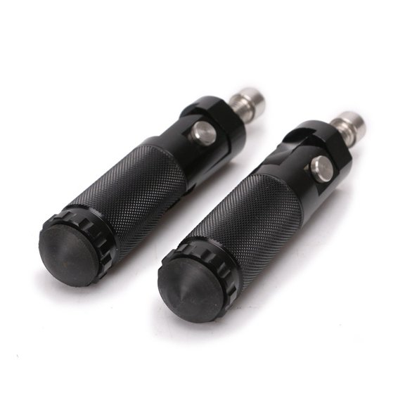 YIWEI for General Aluminum Motorcycle Foot Pegs Foldable Pedals 8Mm Mounting Bolt