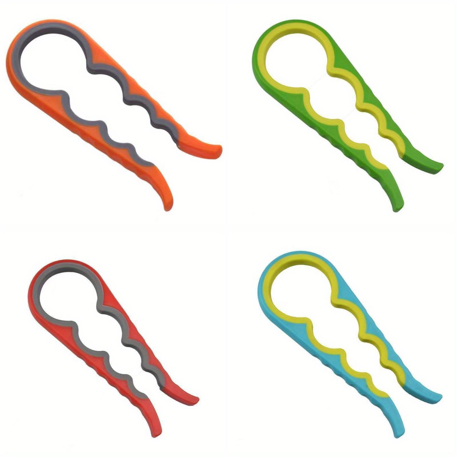 YIWU 1pc 4 In 1 Jar Opener Can Opener For Weak Hands Easy To Use For