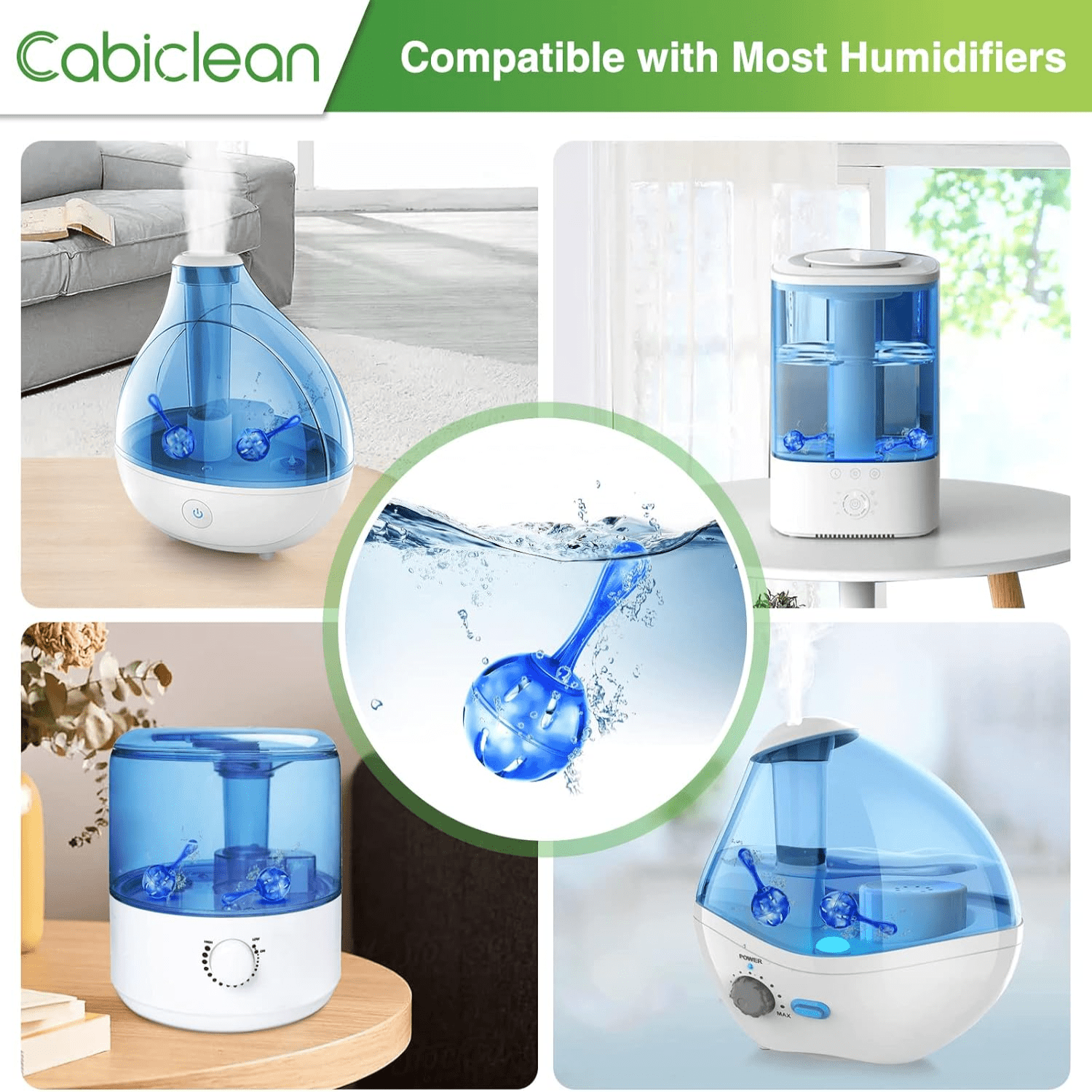 YIWUDICHENGWJ Demineralization Cleaning Ball for Fish Tank and All