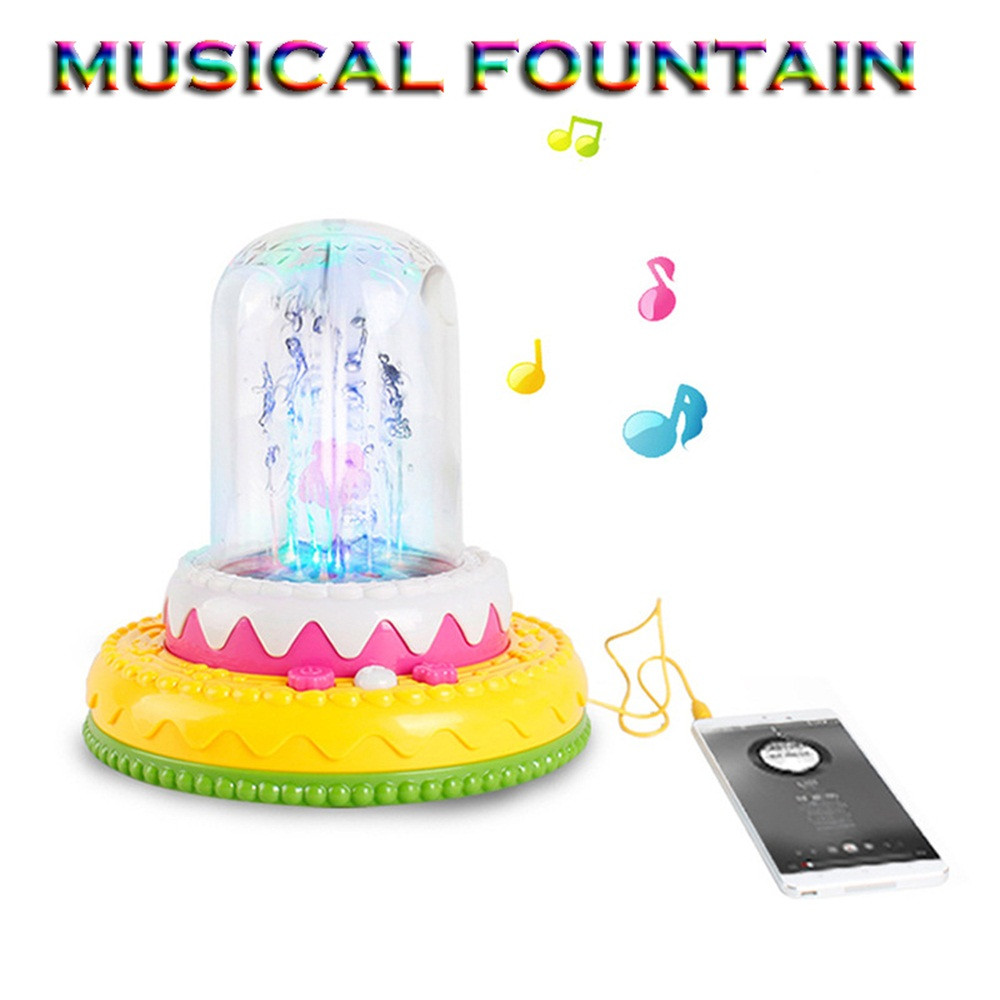 【YIWULA】Electric Musical Cake Flashing LED Light Be Riotous With Colour