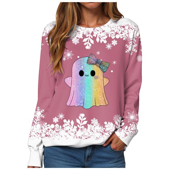 YIWULA Womens Sweatshirt Fall Plus Size Mock Neck Oversized Sweatshirt Fleece Long Sleeve Pullover Tops(XXL,Pink)