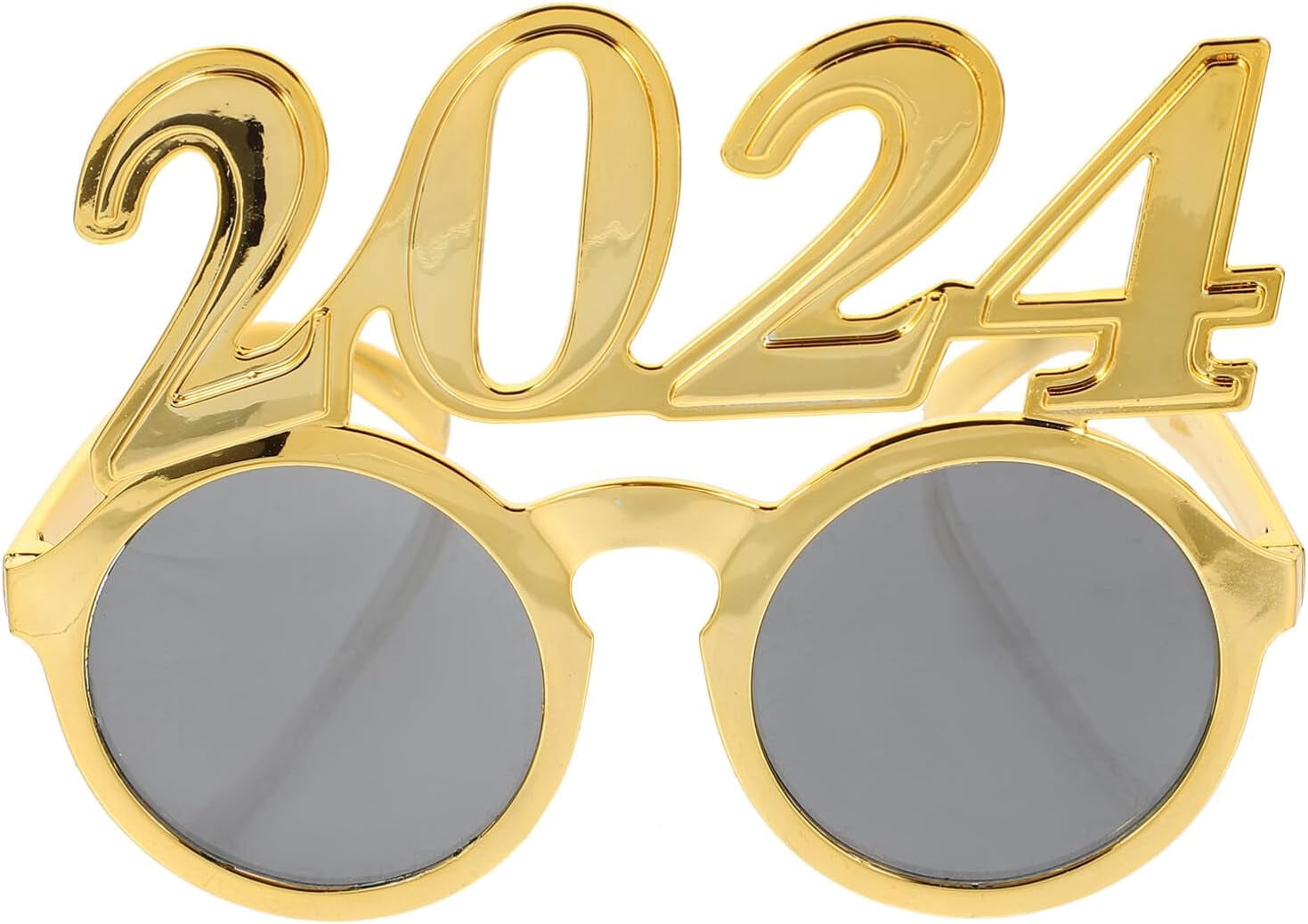 YIXIGCHEN 2024 New Year Eyeglasses Plastic 2024 New Years Eve Party