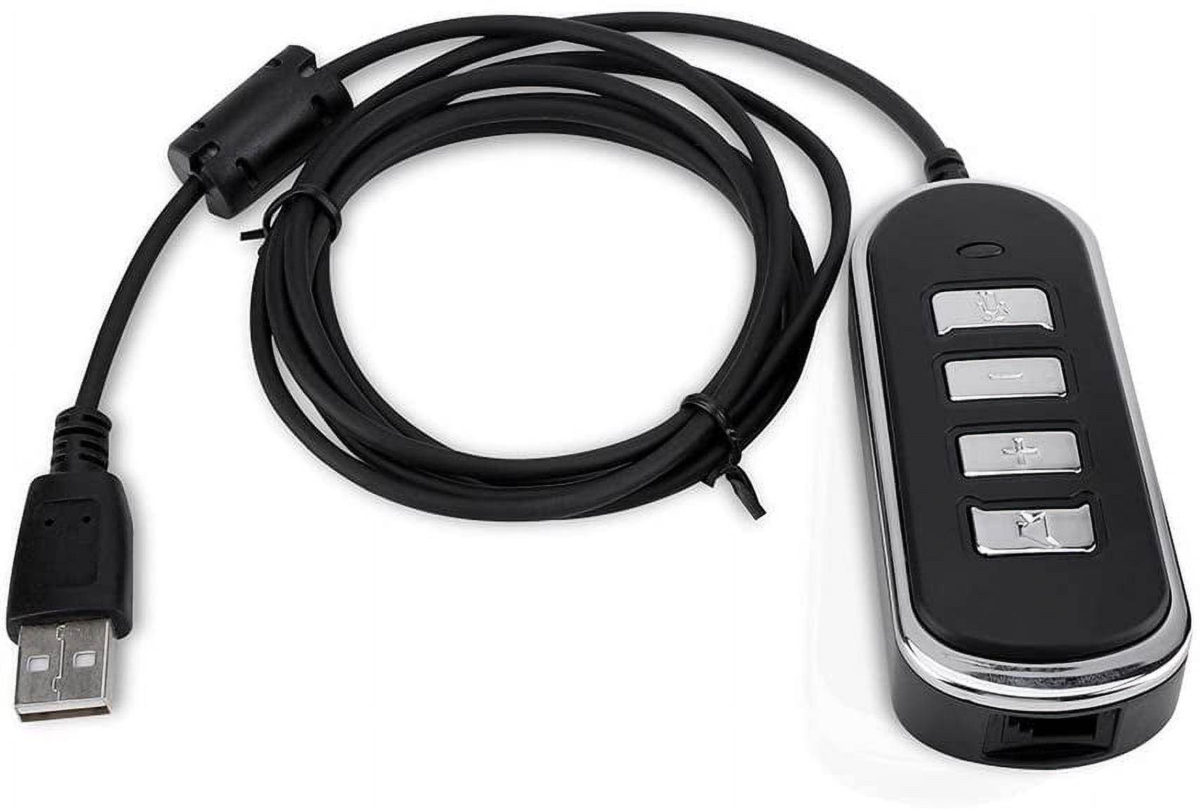 RJ9 Zu USB Audio Konverter - Mit Steuerfeld Für Kopfhörer & Mikrofon