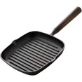 YIXINGCHEN Cast Iron Square Grill Pan, Nonstick Grill Pan with Pour ...