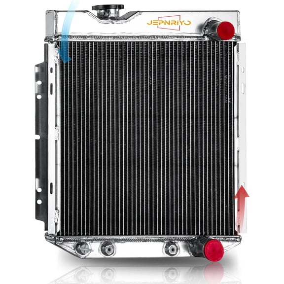 YIXUAN 3 Row Aluminum Radiator for 1960-1966 Ford Mustang/Falcon/Ranchero & Mercury Comet  CC259