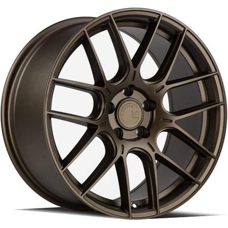 YIXUAN AH-X Custom Wheel – 18x9.5, 35 Offset, 5x114.3 Bolt Pattern, 73.1mm Hub – Matte Bronze Rim