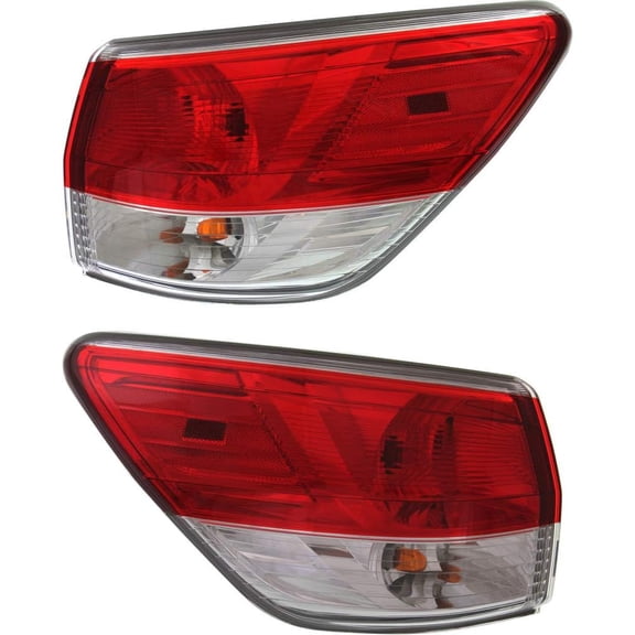 YIXUAN For 2013-2016 Nissan Pathfinder Tail Light Pair Platinum/S/SL/SV NI2804101, NI2805101 Driver & Passenger