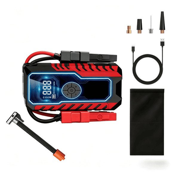 YIYI Car Battery Jump Starter 5000A for All Gas or Up to 12L Diesel 1-Pack