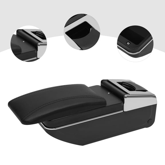 YIYIBUS Car Armrest Storage Box Car Seat Gap Filler Organizer Console Centre Holder for Nissan Versa (4dr&5dr) 2007-2011 (2012 Versa Hatchback Only)