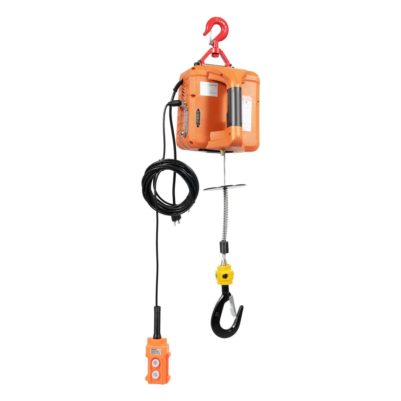YIYIBYUS 440lbs Electric Hoist Winch 3-in-1 Portable Crane Winch w ...