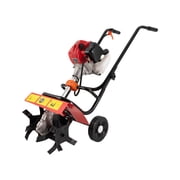 YIYIBYUS 52CC 2-stroke Gas Powered Tiller/Cultivator for Gardening, 14.17in Tilling Width and 1.97-3.94in Tilling Depth